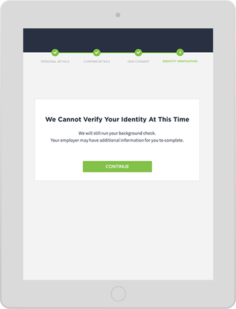 Identity Verification Background Check Process