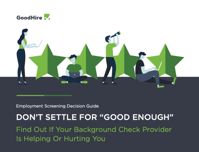 Image of the cover of the guide called, Don't Settle for Good Enough