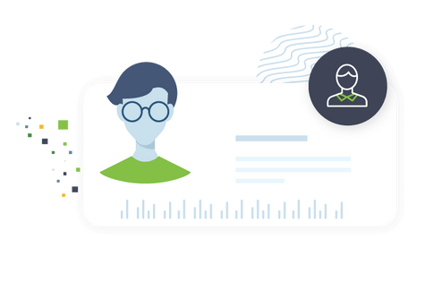 Illustration showing GoodHires identity verification screening option