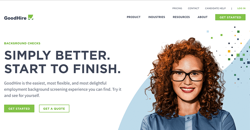 GoodHire website